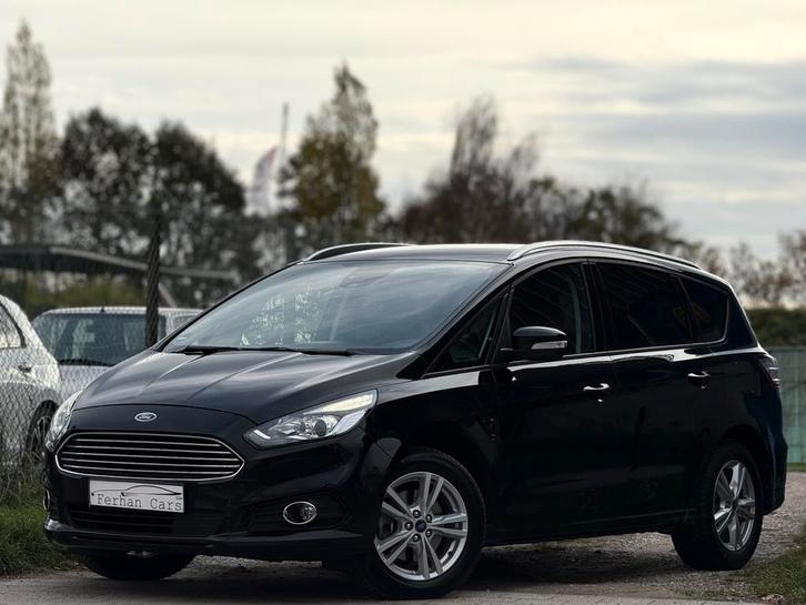 Ford S-Max 1.5 EcoBoost • 7zit • 2019 • Camera • CarPlay, Auto's, Ford, Bedrijf, Te koop, S-Max, ABS, Achteruitrijcamera, Airbags