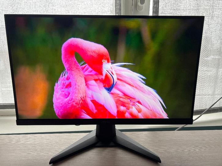 MSI MAG 256 F 1920x1080, Computers en Software, Monitoren, Zo goed als nieuw, 151 t/m 200 Hz, DisplayPort, HDMI, Gaming, Kantelbaar