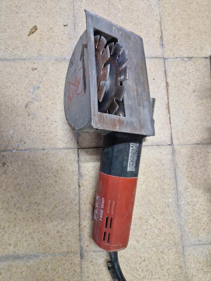 Flex Muurfrees Sleuvenfrees Sleuvenzaag, Doe-het-zelf en Bouw, Gereedschap | Freesmachines, Zo goed als nieuw, Elektrisch, Muurfrees