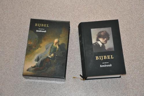 DE BIJBEL met werk van REMBRANDT 2004, Boeken, Godsdienst en Theologie, Nieuw, Ophalen of Verzenden