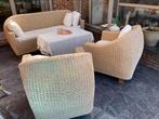 Tuinset, Tuin en Terras, Tuinsets en Loungesets, Ophalen, Zo goed als nieuw, Rotan, Tuinset