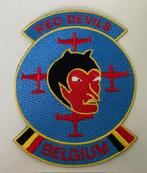 badge Red Devils op Marchetti SF-260, Ophalen of Verzenden, Luchtmacht, Embleem of Badge