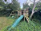 Houten speeltoestel met glijbaan, Kinderen en Baby's, Ophalen, Gebruikt, Glijbaan