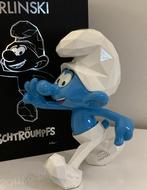 Orlinski: in beslag te nemen set van twee Smurfensculpturen, Antiek en Kunst, Ophalen of Verzenden