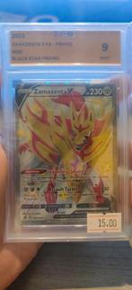 Zamazenta V FA - BLACK STAR PROMO SWSH293 UCG 9 PSA, Ophalen, Nieuw, Losse kaart
