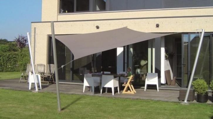 nesling top onder schaduwdoek , waterdichte nesling, Tuin en Terras, Schaduwdoeken, Zo goed als nieuw, Ophalen