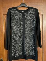 T-shirt noir à manches longues Gerry Weber, env. taille 40, Noir, Taille 38/40 (M), Porté, Manches longues