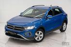 Volkswagen T-Roc 1,5 TSI DSG! Camera, Cruise, Zetelverwarmin, Auto's, 149 pk, 4 cilinders, Blauw, Leder