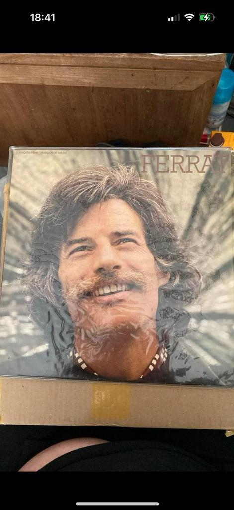 PERFECTE STAAT ZONDER KRASSEN LP FERRAT / FRANSE CHANSONS !, Cd's en Dvd's, Vinyl | Overige Vinyl, 12 inch, Ophalen of Verzenden