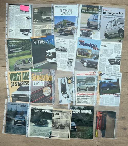 VW GOLF GTI MK1 - LES ARTICLES, Livres, Autos | Brochures & Magazines, Enlèvement ou Envoi