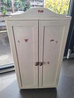 Kleerkast poppenkleertjes - gemaakt door schrijnwerker, Ophalen, Gebruikt