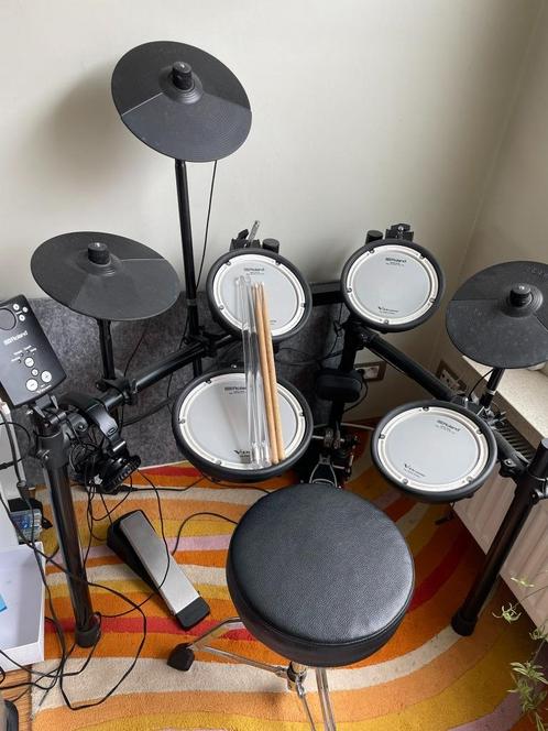Roland TD-1DMK drum + monitor+toebehoren, Muziek en Instrumenten, Drumstellen en Slagwerk, Zo goed als nieuw, Roland, Elektronisch