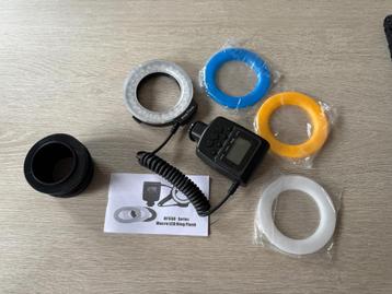 Macro Led Ring Flash RF 550-series - Voor Canon, Nikon,... - beschikbaar voor biedingen