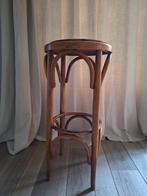 Vintage Thonet kruk in rotan, Ophalen of Verzenden, Zo goed als nieuw