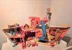 Vintage Polly Pocket cruise ship, boat + extra's - Mattel, Verzamelen, Ophalen of Verzenden, Zo goed als nieuw