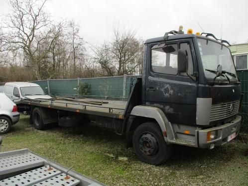 Dépanneuse Mercedes-Benz 1114, Autos, Mercedes-Benz, Entreprise, Achat, Diesel, 2 portes, Boîte manuelle, Bleu, Gris, Tissu, Enlèvement