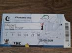 Supercup ticket AA Gent, Collections, Utilisé, Enlèvement ou Envoi