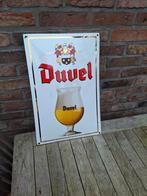 Emaile reclame plaat duvel, Verzamelen, Ophalen, Zo goed als nieuw, Duvel