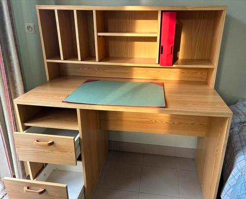 Mooi bureau met opzet  borkenkast, Huis en Inrichting, Kasten | Secretaires, Gebruikt, Ophalen