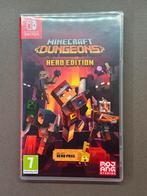Minecraft dungeons hero edition Switch, Enlèvement ou Envoi, Comme neuf, Combat