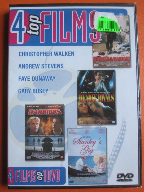 4 Top Films (4 films op 1 DVD) nieuw in de verpakking, Cd's en Dvd's, Dvd's | Overige Dvd's, Nieuw in verpakking, Boxset, Vanaf 16 jaar