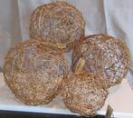 Houten decoratie - bollen - ref. 015.1733, Enlèvement ou Envoi, Neuf
