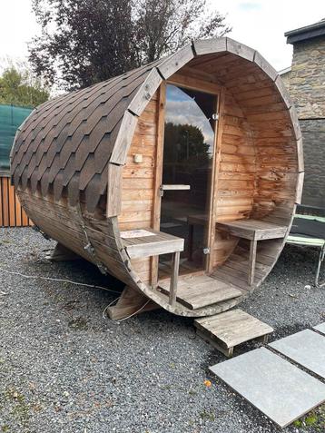 Barrel sauna 2,5m lang beschikbaar voor biedingen