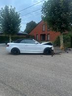 🖤🖤🖤   BMW 118D CABRIO MET SCHADE, Auto's, BMW, Zwart, Cabriolet, Wit, Particulier