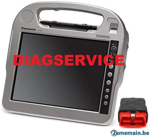 TABLETTE ANTICHOC DIAGNOSTIC AUTO PANASONIC CF RUGGED DELPHI, Auto diversen, Autogereedschap, Gebruikt, Ophalen