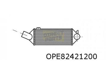 Opel Astra F (-8/94) (1.7TD) / Kadett E interkoeler Behr OES beschikbaar voor biedingen