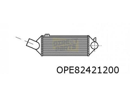 Opel Astra F (-8/94) (1.7TD) / Kadett E interkoeler Behr OES, Auto-onderdelen, Motor en Toebehoren, Opel, Nieuw, Ophalen of Verzenden