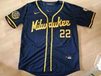 Milwaukee Bucks Jersey Yelich maat: M, Sports & Fitness, Baseball & Softball, Envoi, Neuf, Baseball, Vêtements
