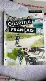 Nouveau Quartier français 3 livre de l'élève (inclusief Pelc, Boeken, Ophalen of Verzenden, Zo goed als nieuw, Nederlands
