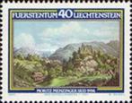 Postzegels Liechtenstein Schilderijen  Moritz Menzinger, Ophalen of Verzenden, Overige landen, Postfris