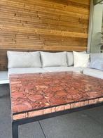 Vintage mozaïek salontafel, Ophalen, Overige materialen, Gebruikt, 50 tot 100 cm