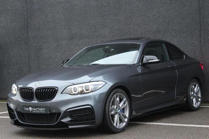 BMW 240 Automaat - Navi Pro - Harman - Open dak - Leder -., Autos, BMW, Entreprise, Achat, Série 2, ABS, Airbags, Alarme, Apple Carplay