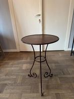 Bijzettafel, Ophalen, Gebruikt, Metaal of Aluminium, Rond