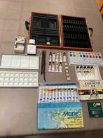 Schildersset aquarel, Hobby en Vrije tijd, Schilderen, Ophalen of Verzenden, Zo goed als nieuw