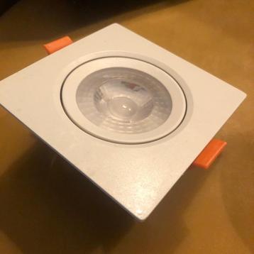 NIEUWE LED inbouwspot 5W SMD LEDspot 3000K warmwit vierkant beschikbaar voor biedingen