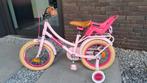 Kinderfiets 16 inch Volare Excellent roze, Fietsen en Brommers, Fietsen | Kinderfietsjes, Ophalen, Gebruikt, Zijwieltjes
