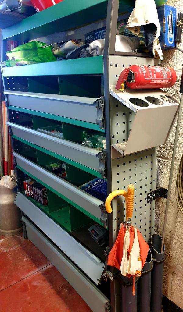 Metalen kast voor Fiat Ducato Peugeot Citroen L2H2., Auto diversen, Auto-accessoires, Zo goed als nieuw, Ophalen