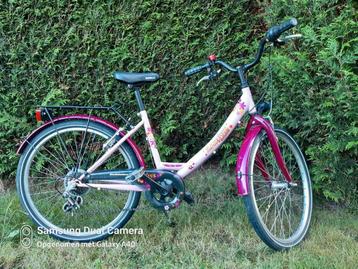 Meisjesfiets  24"   maat 38  beschikbaar voor biedingen