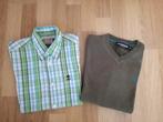 McGregor trui + River Woods hemd (beiden maat 128), Jongen, Trui of Vest, Ophalen of Verzenden, Zo goed als nieuw