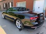 AUDI A5 2.0 HYBRIDE CABRIO/NAVI/LEDER/VIRTUAL COCKPIT/CAMERA, Auto's, Audi, Automaat, Cabriolet, Zwart, Leder