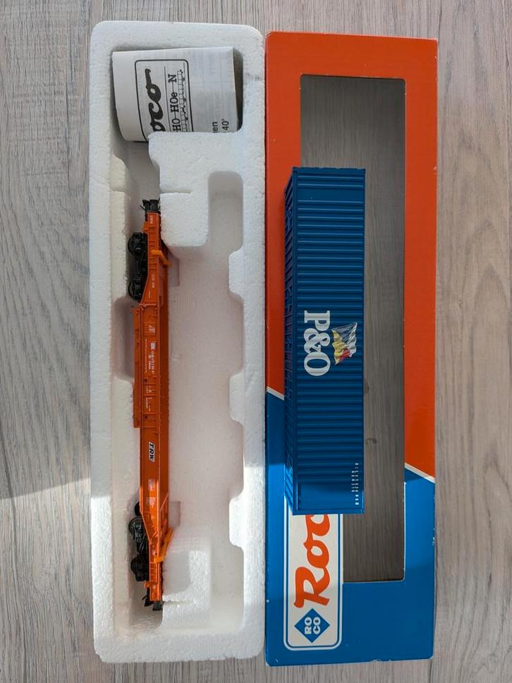 Porte-conteneur SNCB / NMBS, Hobby en Vrije tijd, Modeltreinen | H0, Ophalen of Verzenden