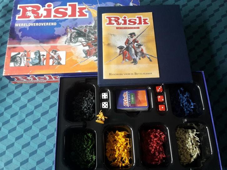 Spel Risk, 2-6 spelers, 10+, Parker / Hasbro, + gratis promo, Hobby en Vrije tijd, Gezelschapsspellen | Bordspellen, Zo goed als nieuw