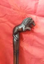 canne en bois de suar 100 cm motif lion, Enlèvement ou Envoi, Neuf