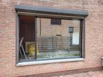 afzelia raam 2.75x1.80, Doe-het-zelf en Bouw, Raamkozijnen en Schuifdeuren, Ophalen, Gebruikt