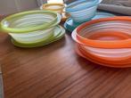 Vouwbaar Tupperware set, Ophalen of Verzenden, Zo goed als nieuw, Oranje