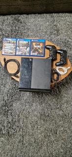 PlayStation 4 (500 GB) + 2 controller + 3 games, Games en Spelcomputers, Ophalen of Verzenden